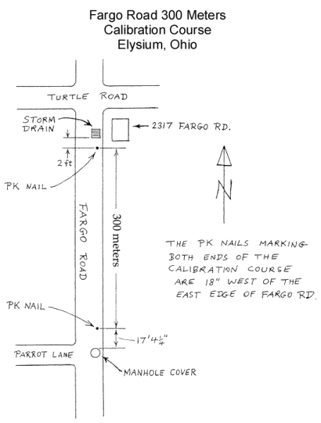 Map - Fargo Road 300 Meters